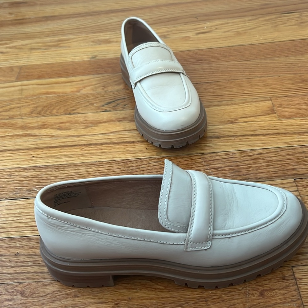 Madewell leather lugsole loafers - Picture 4 of 5